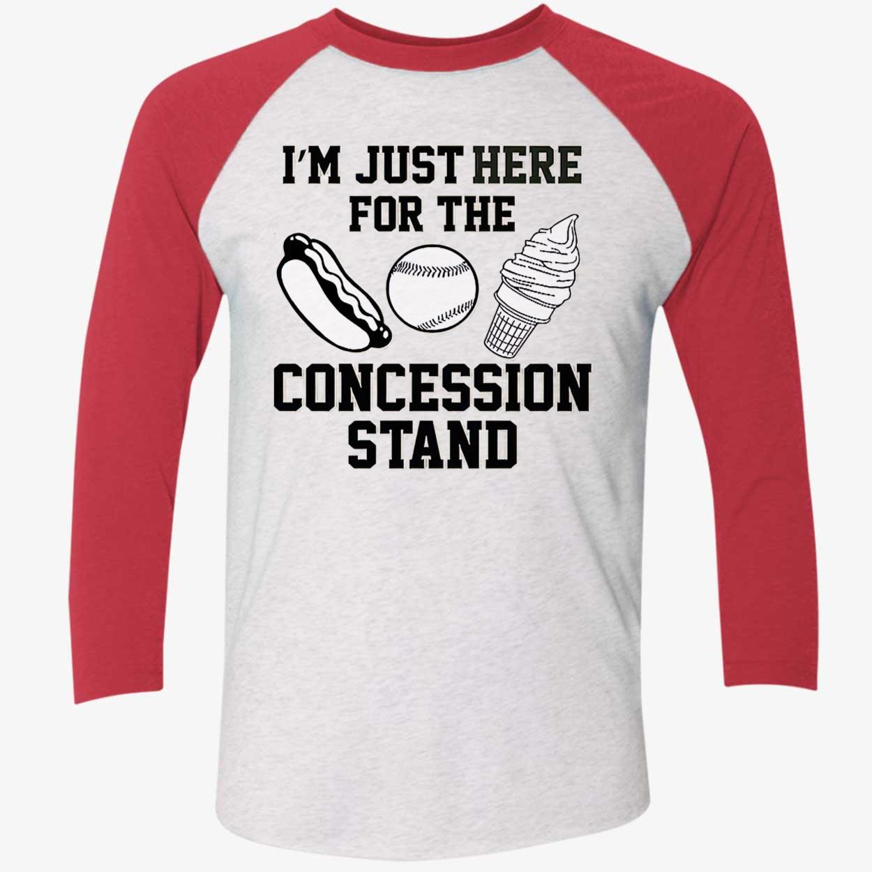 I’M Just Here For The Concession Stand Shirt I’M Just Here For The Concession Stand Shirt