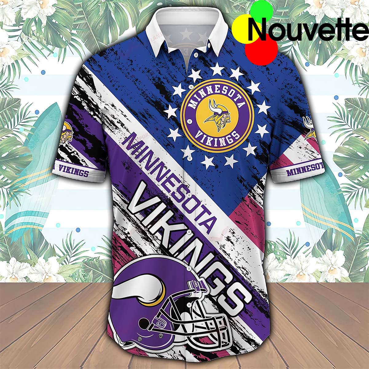 Minnesota Vikings Hawaiian Shirt Minnesota Vikings Hawaiian Shirt