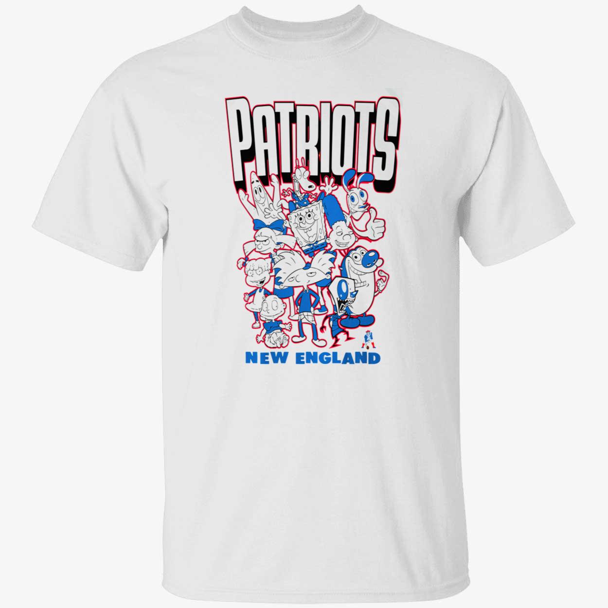 Spongebob Patriots New England Shirt Spongebob Patriots New England Shirt