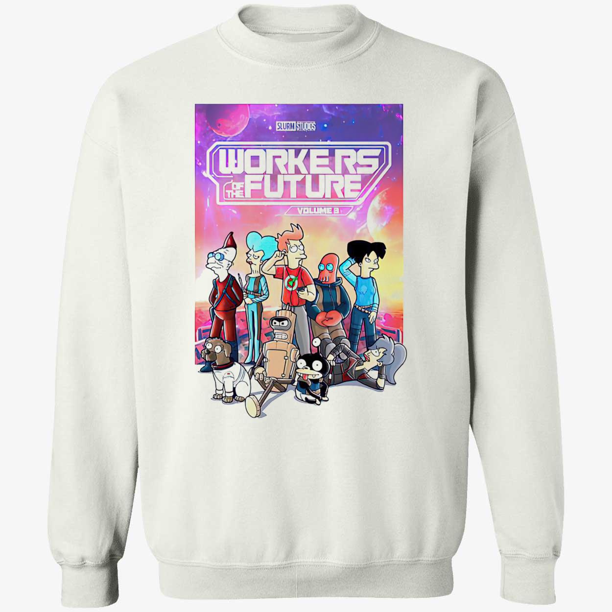 Futurama Workers Of The Future Shirt Futurama Workers Of The Future Shirt
