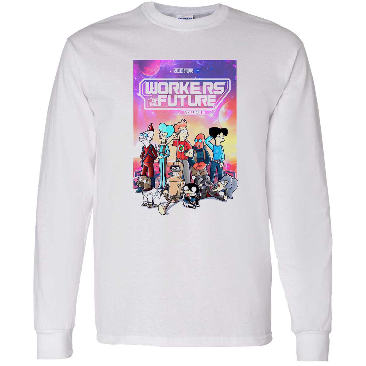 Futurama Workers Of The Future Shirt Futurama Workers Of The Future Shirt