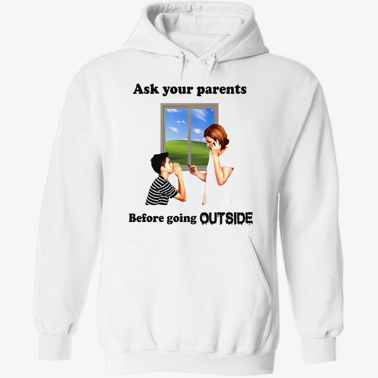 Ask Your Parents Before Going Offline Shirt Ask Your Parents Before Going Offline Shirt