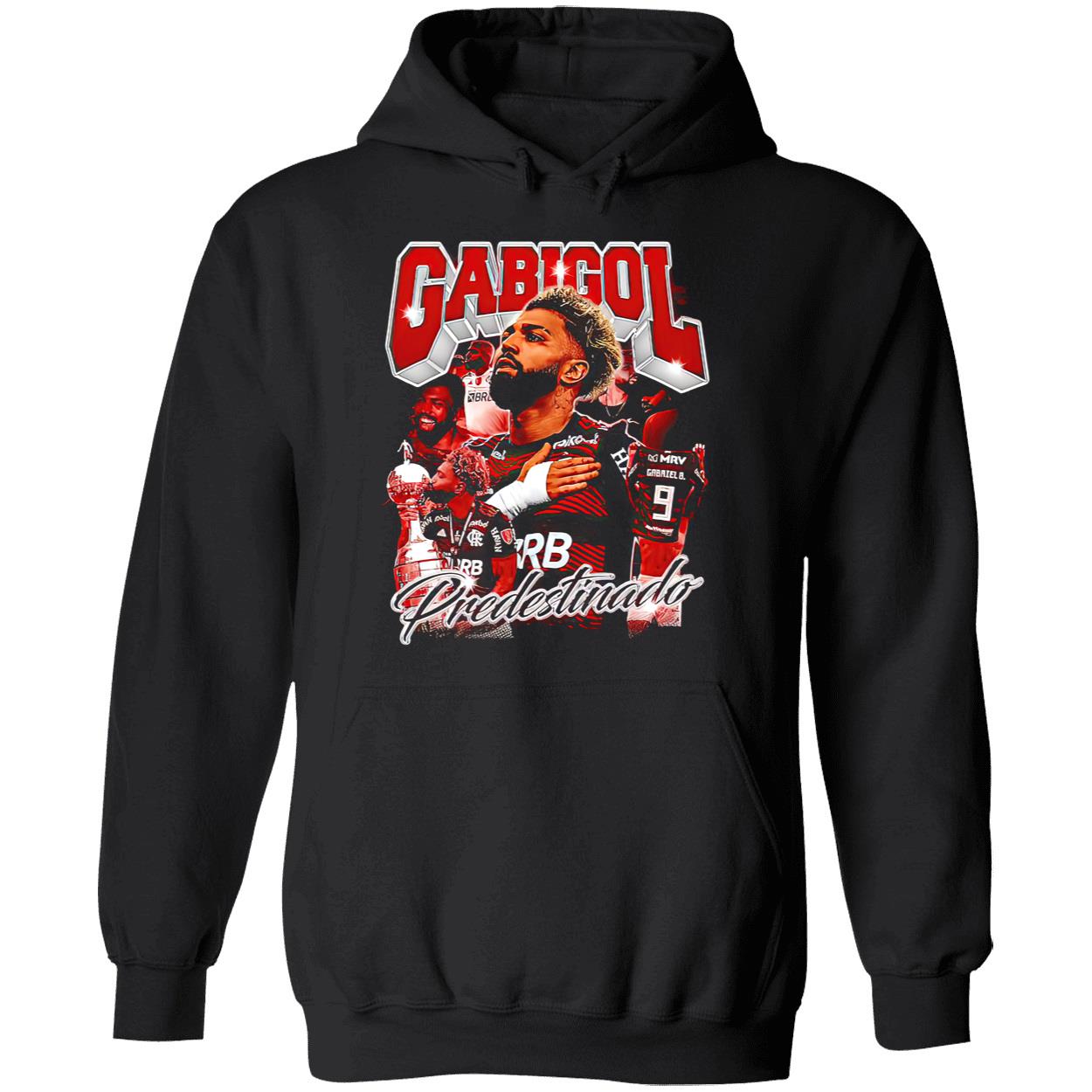Gabigol Predestinado Trophy Picture Collage Shirt Gabigol Predestinado Trophy Picture Collage Shirt