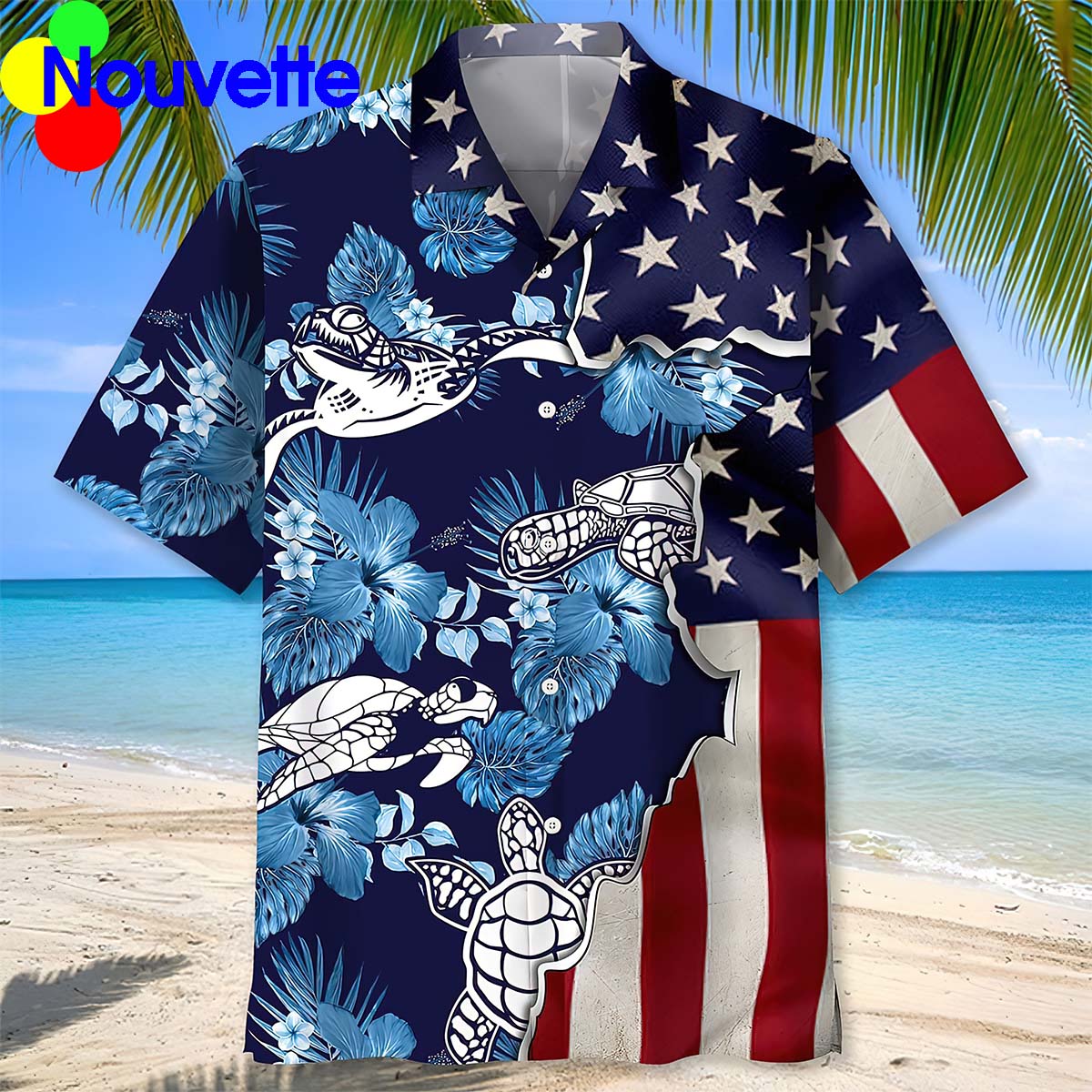 Turtle Tropical Hawaiian Shirt Turtle Tropical Hawaiian Shirt