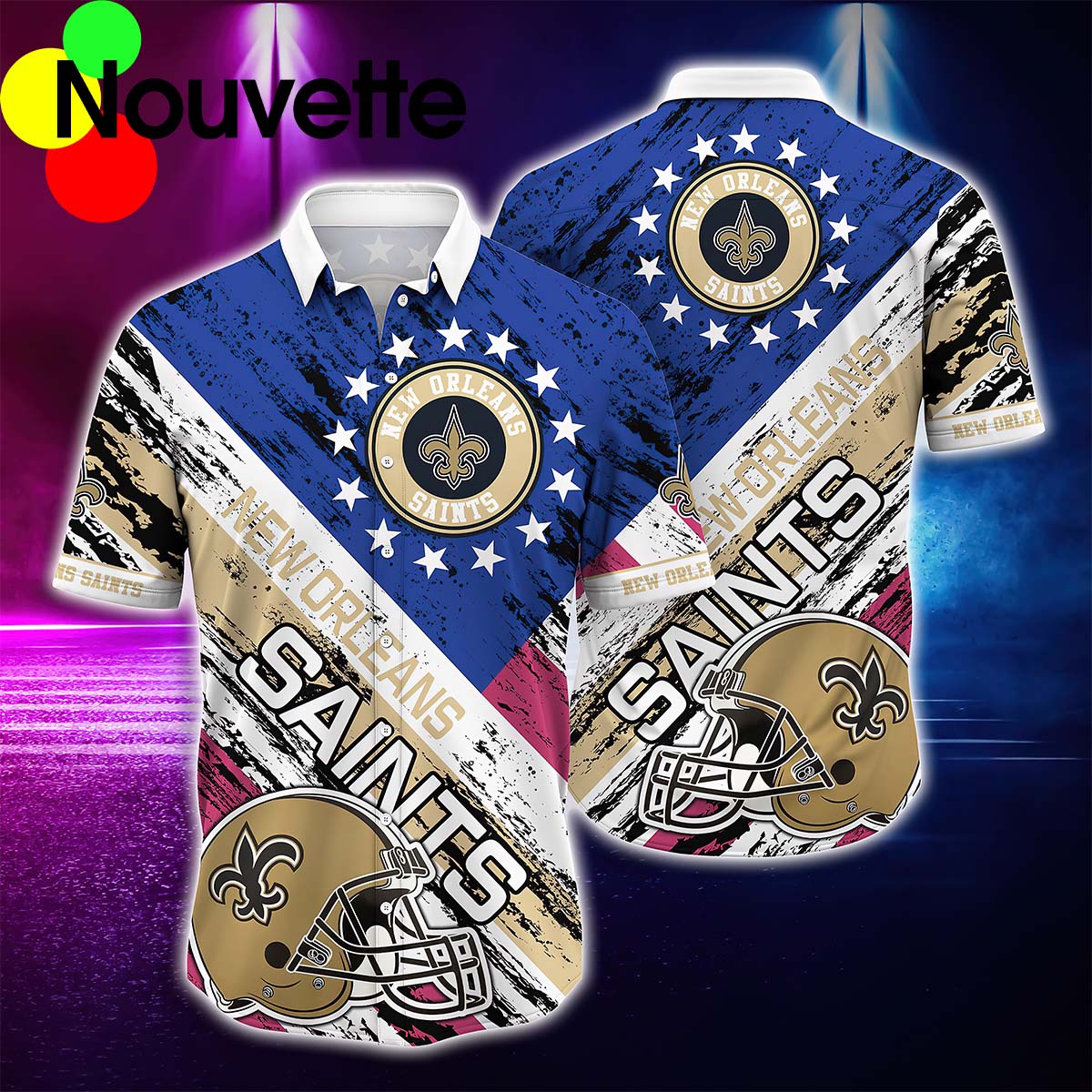 New Orleans Saints Hawaiian Shirt New Orleans Saints Hawaiian Shirt