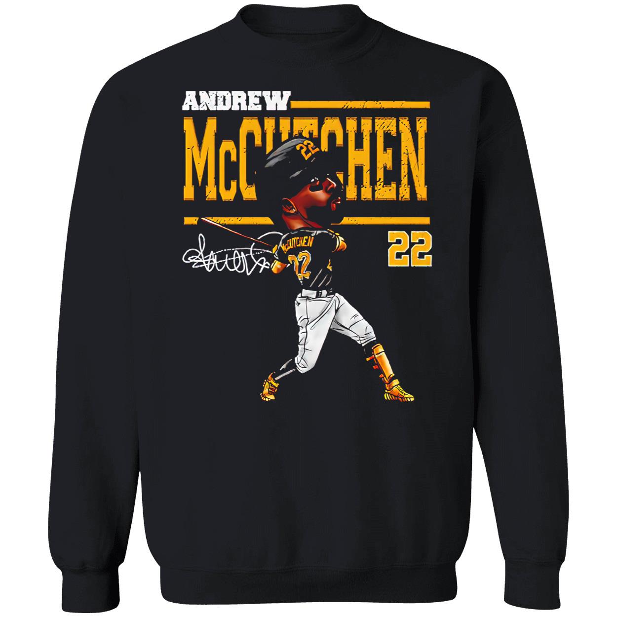 Andrew Mccutchen Pittsburgh Cartoon Baseball Shirt Andrew Mccutchen Pittsburgh Cartoon Baseball Shirt