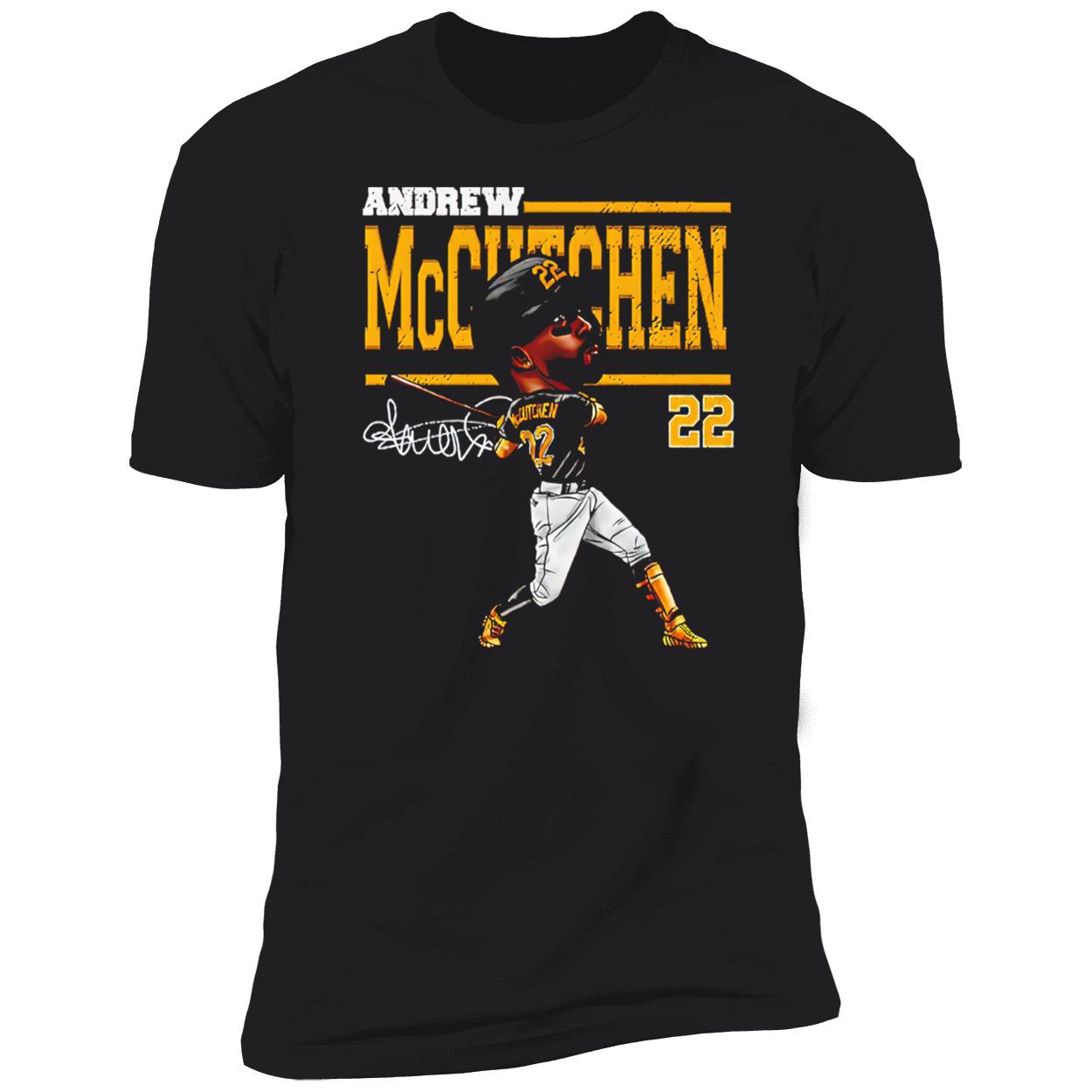 Andrew Mccutchen Pittsburgh Cartoon Baseball Shirt Andrew Mccutchen Pittsburgh Cartoon Baseball Shirt