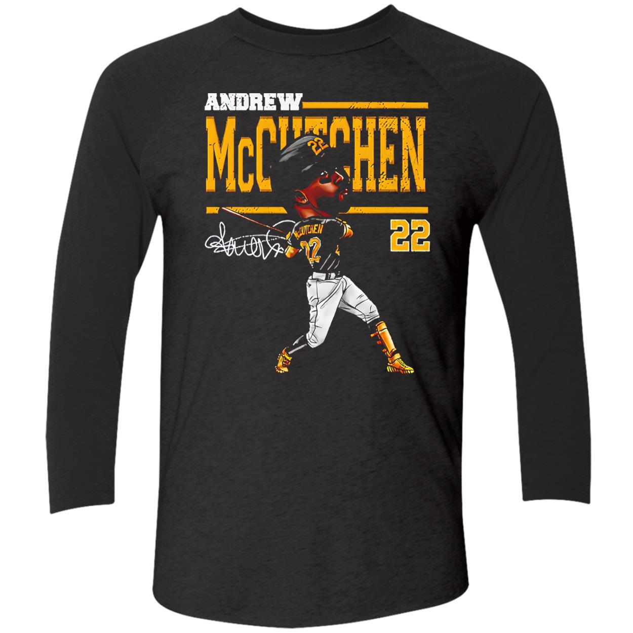 Andrew Mccutchen Pittsburgh Cartoon Baseball Shirt Andrew Mccutchen Pittsburgh Cartoon Baseball Shirt