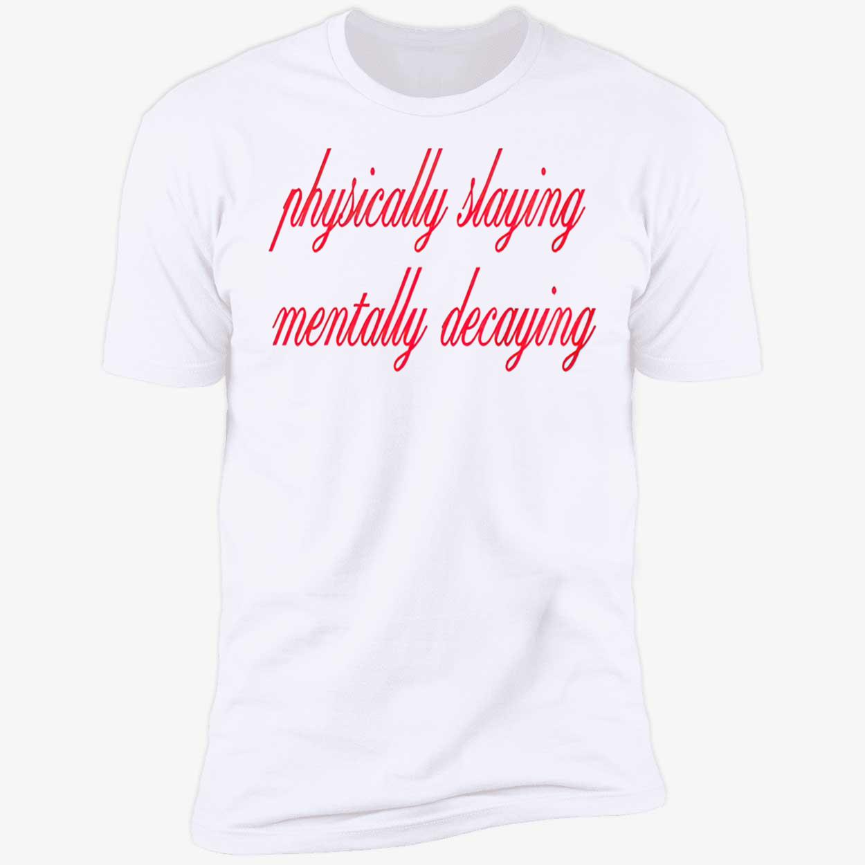 Physically Slaying Mentally Decaying Shirt Physically Slaying Mentally Decaying Shirt
