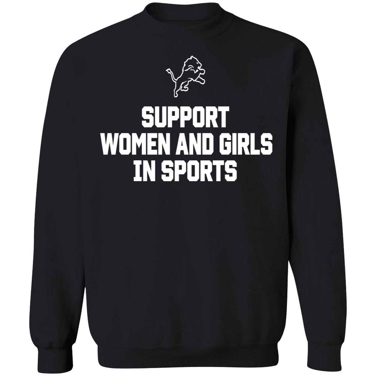 Support Women And Girls In Sports Hoodie Support Women And Girls In Sports Hoodie