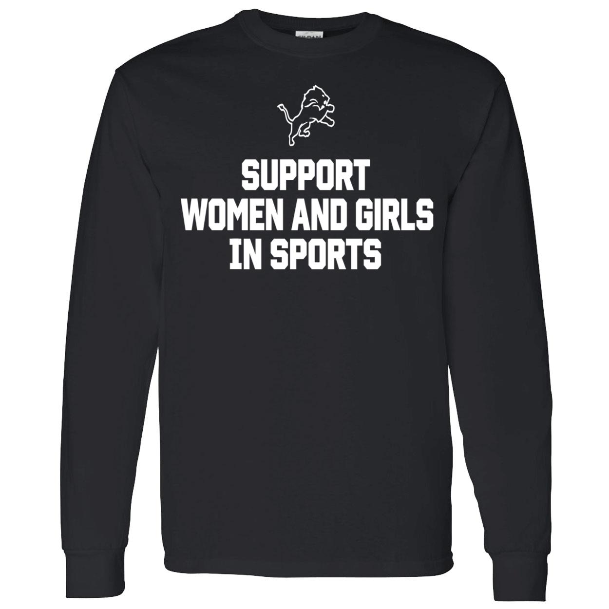 Support Women And Girls In Sports Hoodie Support Women And Girls In Sports Hoodie