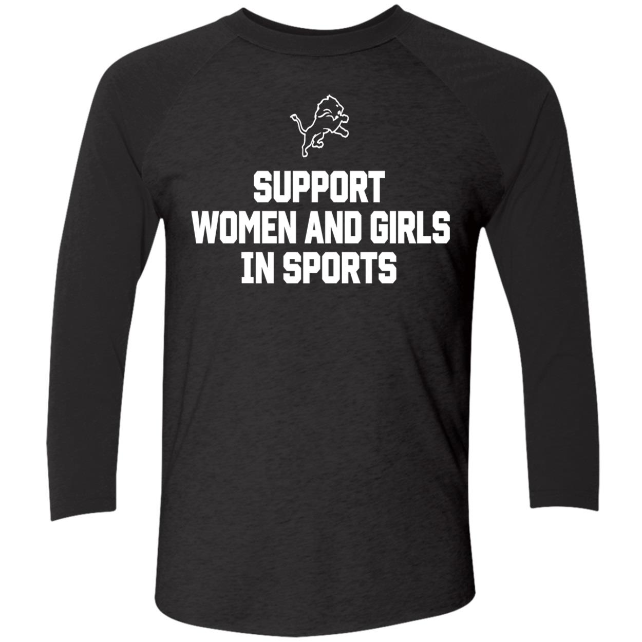 Support Women And Girls In Sports Hoodie Support Women And Girls In Sports Hoodie