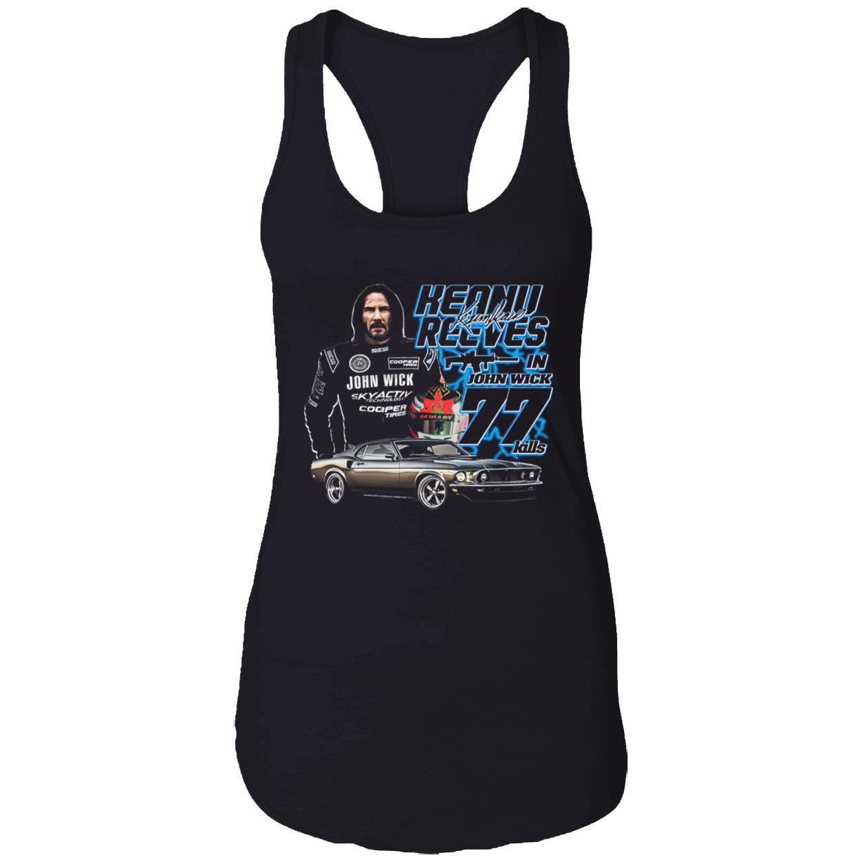 Keanu Reeves In John Wick 77 Kills Shirt Keanu Reeves In John Wick 77 Kills Shirt