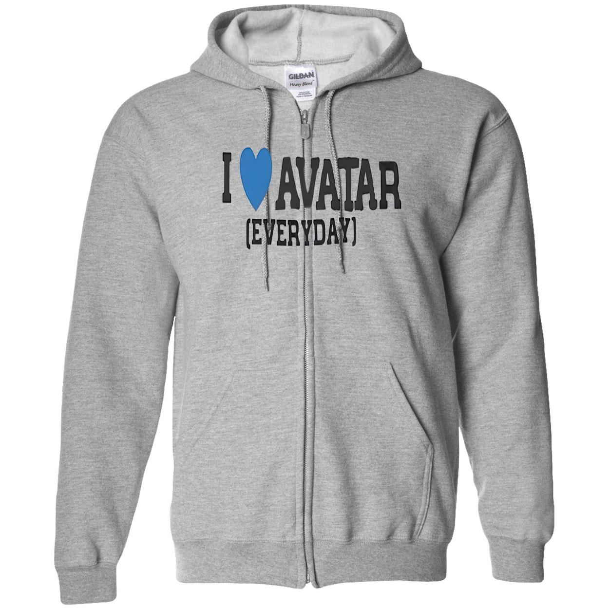 I Love Avatar Everyday Shirt I Love Avatar Everyday Shirt