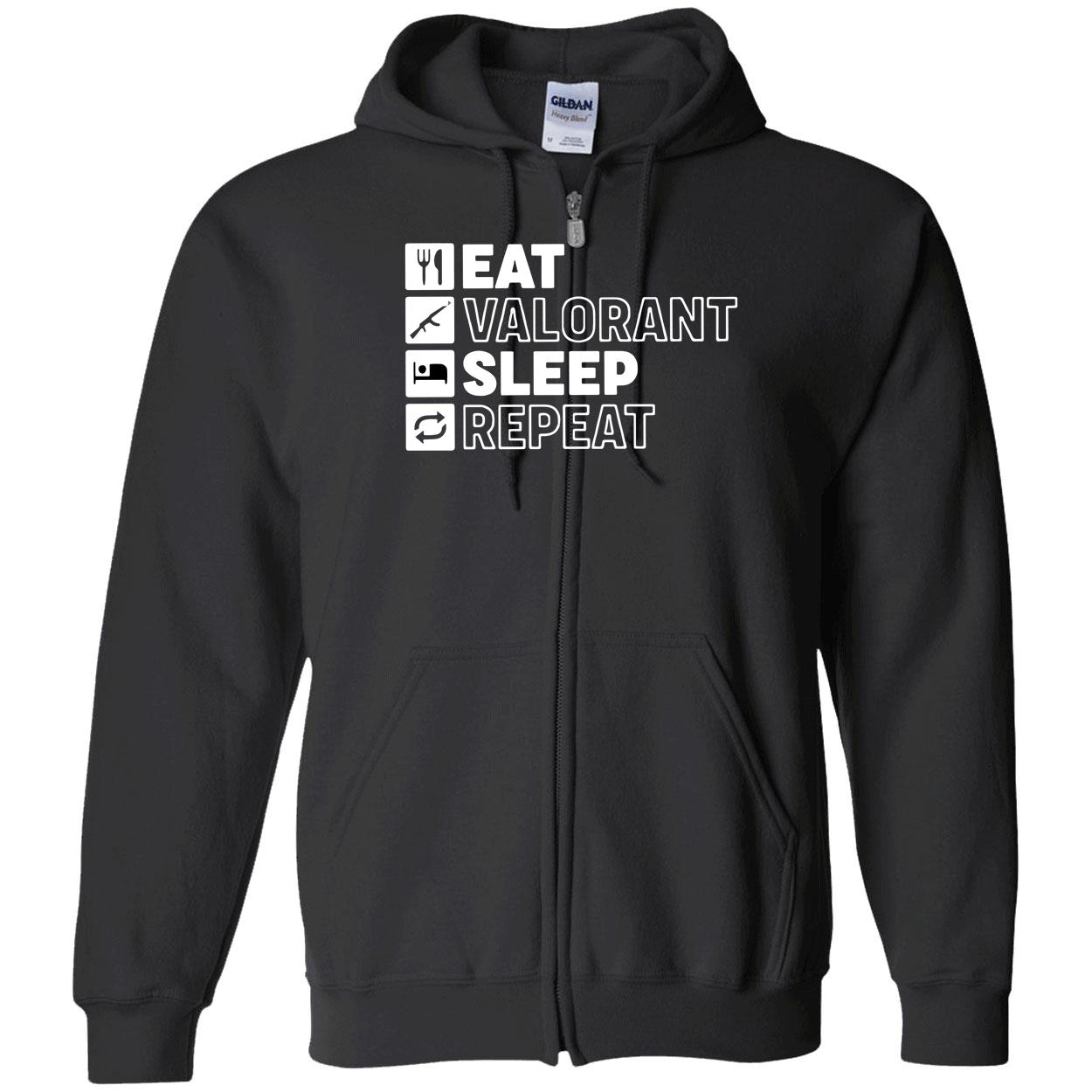 Eat Valorant Sleep Repeat Shirt Eat Valorant Sleep Repeat Shirt