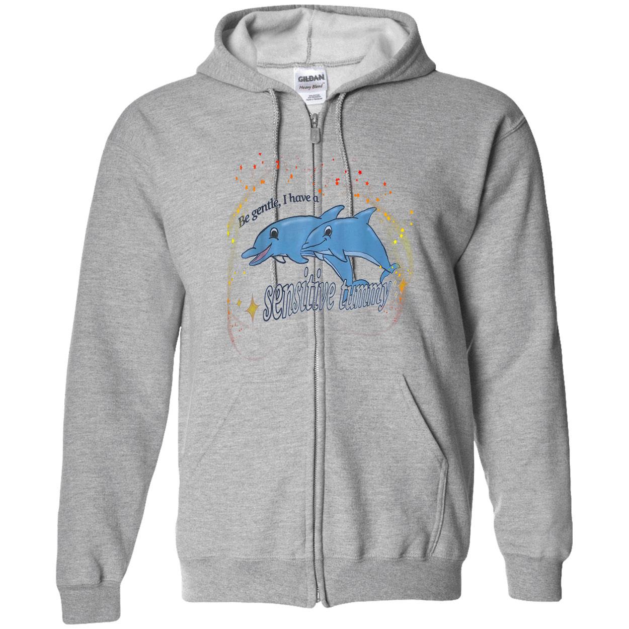 Dolphins Be Gentle I Have Sensitive Tummy Shirt Dolphins Be Gentle I Have Sensitive Tummy Shirt