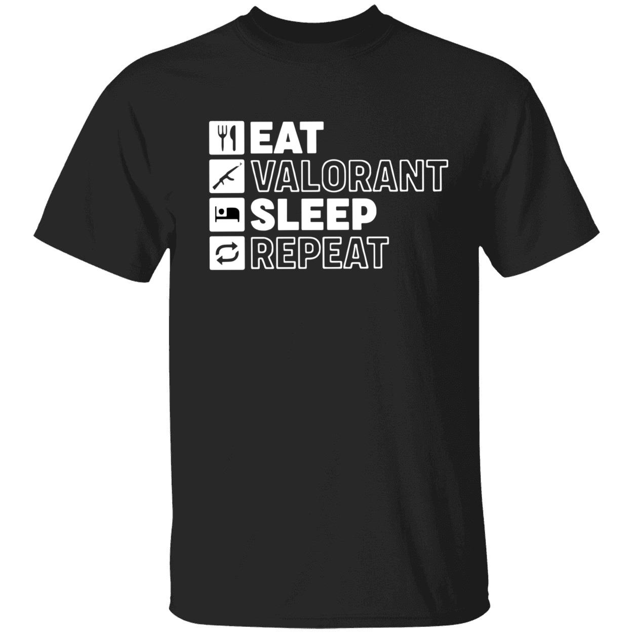 Eat Valorant Sleep Repeat Shirt Eat Valorant Sleep Repeat Shirt