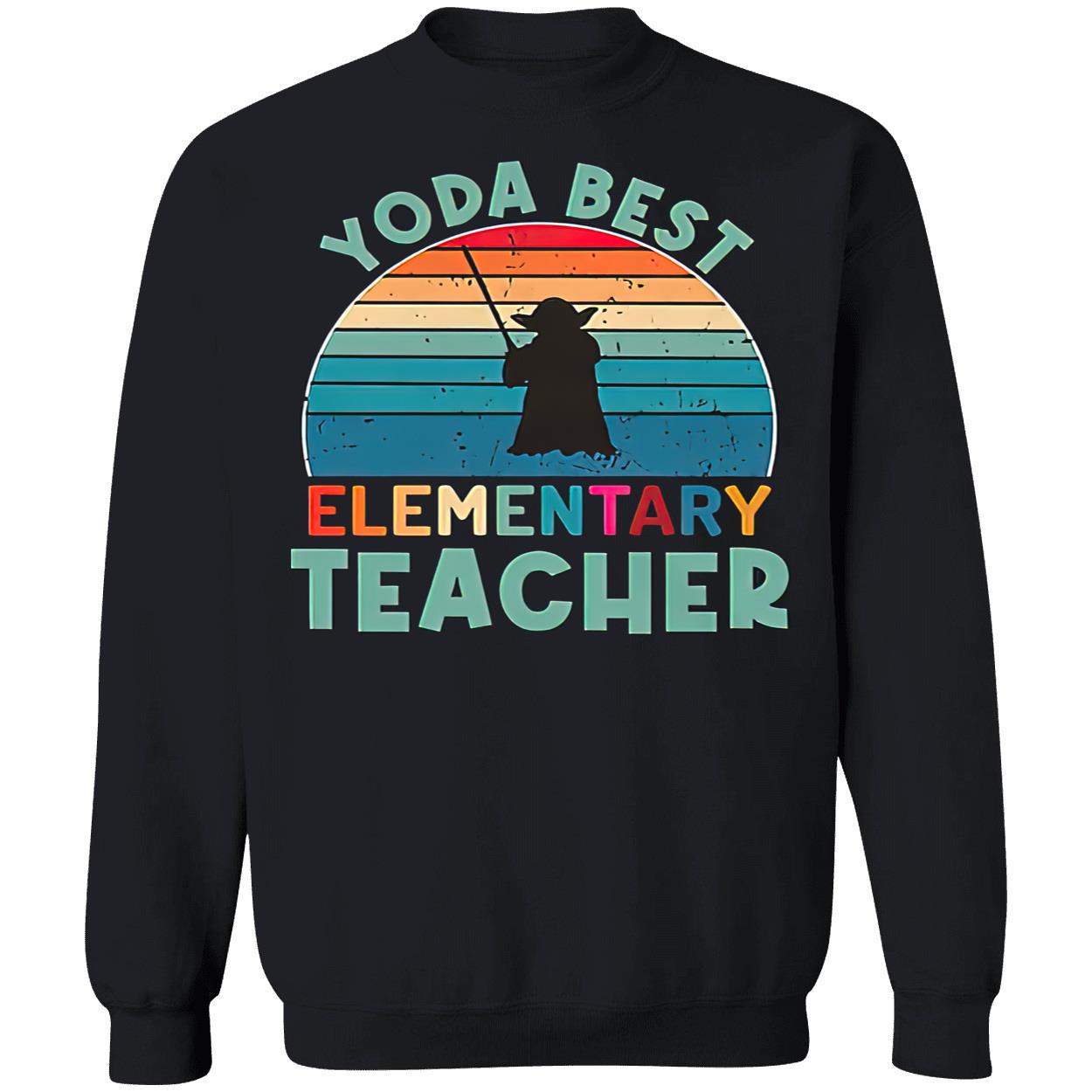 Yoda Best Elementary Teacher Shirt Yoda Best Elementary Teacher Shirt