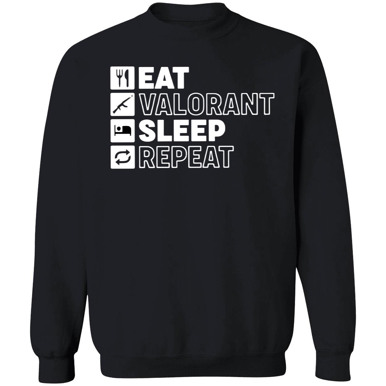 Eat Valorant Sleep Repeat Shirt Eat Valorant Sleep Repeat Shirt