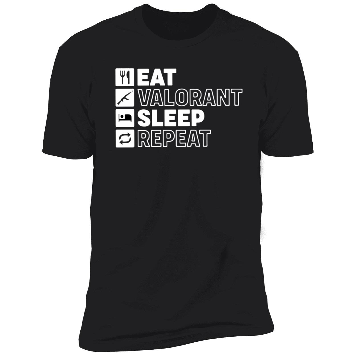 Eat Valorant Sleep Repeat Shirt Eat Valorant Sleep Repeat Shirt