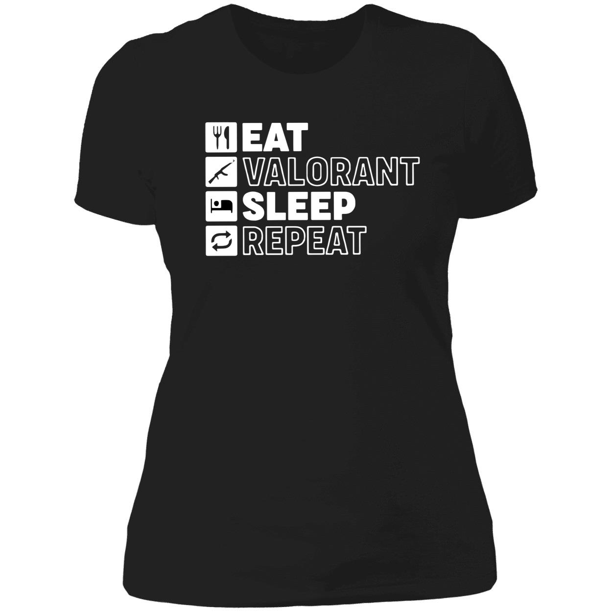 Eat Valorant Sleep Repeat Shirt Eat Valorant Sleep Repeat Shirt