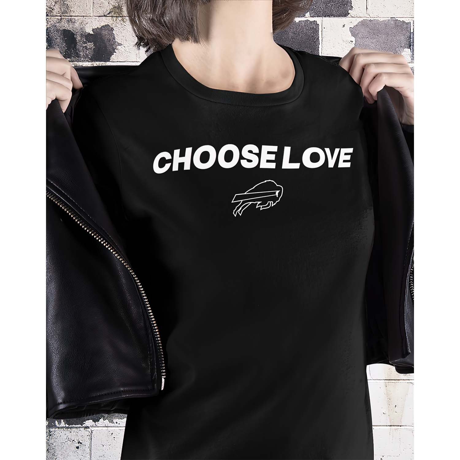 Choose Love Buffalo Women Shirt