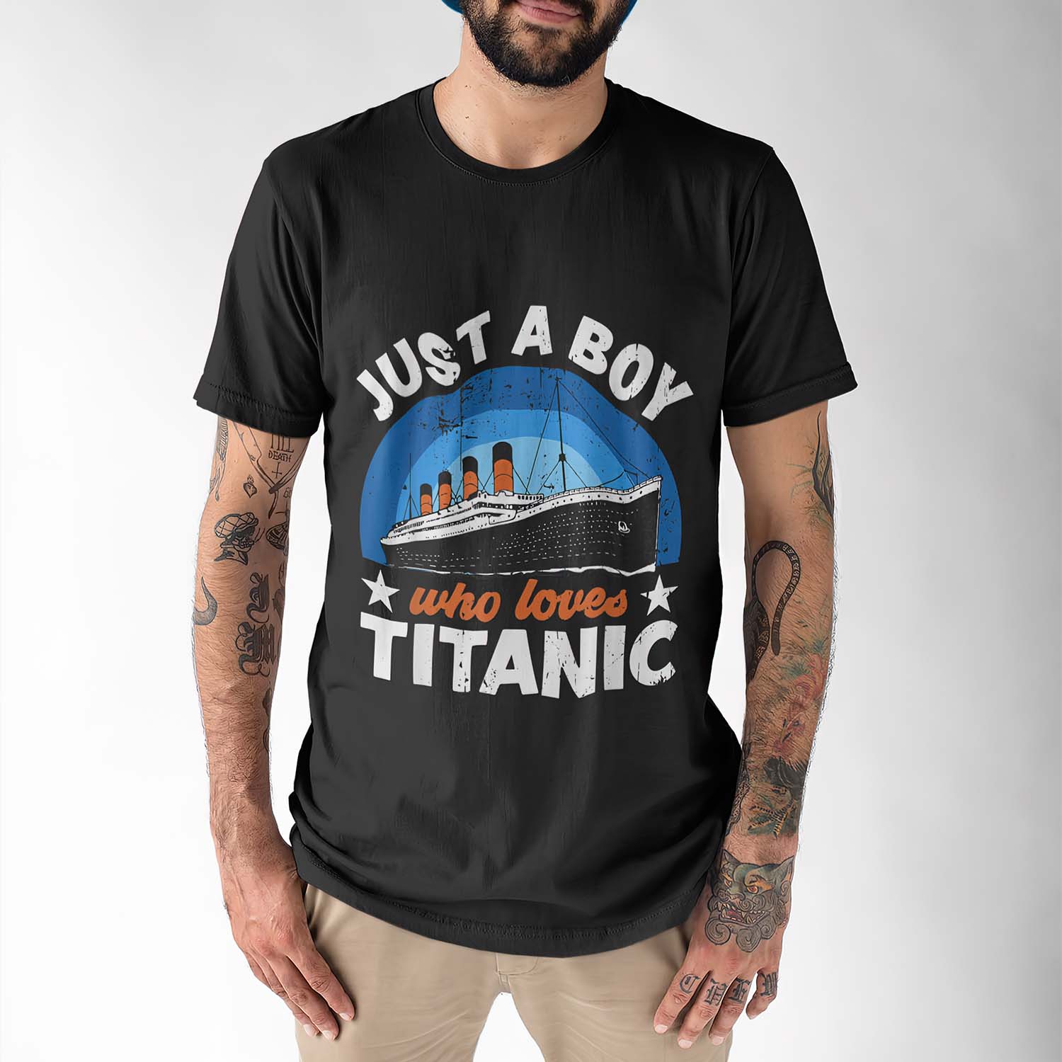 Just A Boy Who Loves Titanic Shirt Just A Boy Who Loves Titanic Shirt