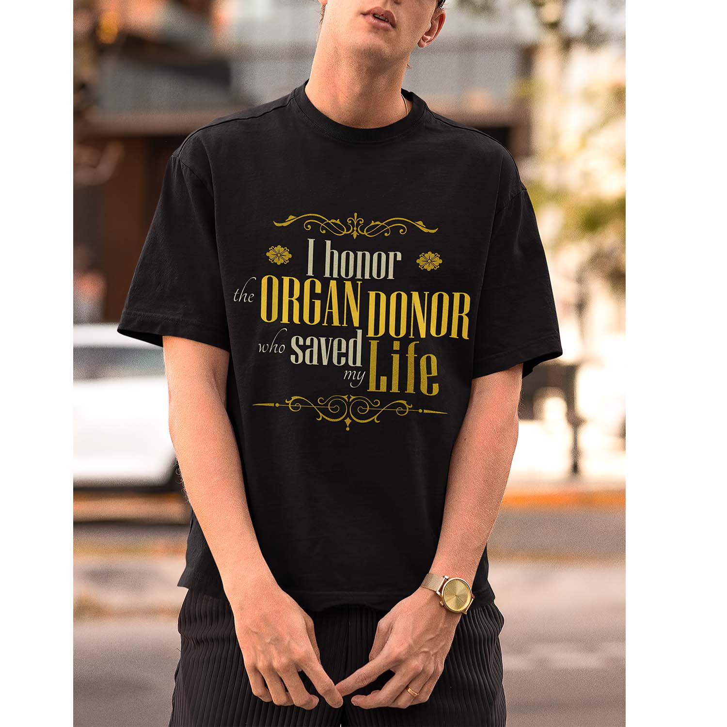 I Honor The Organ Donor Who Saved My Life Shirt