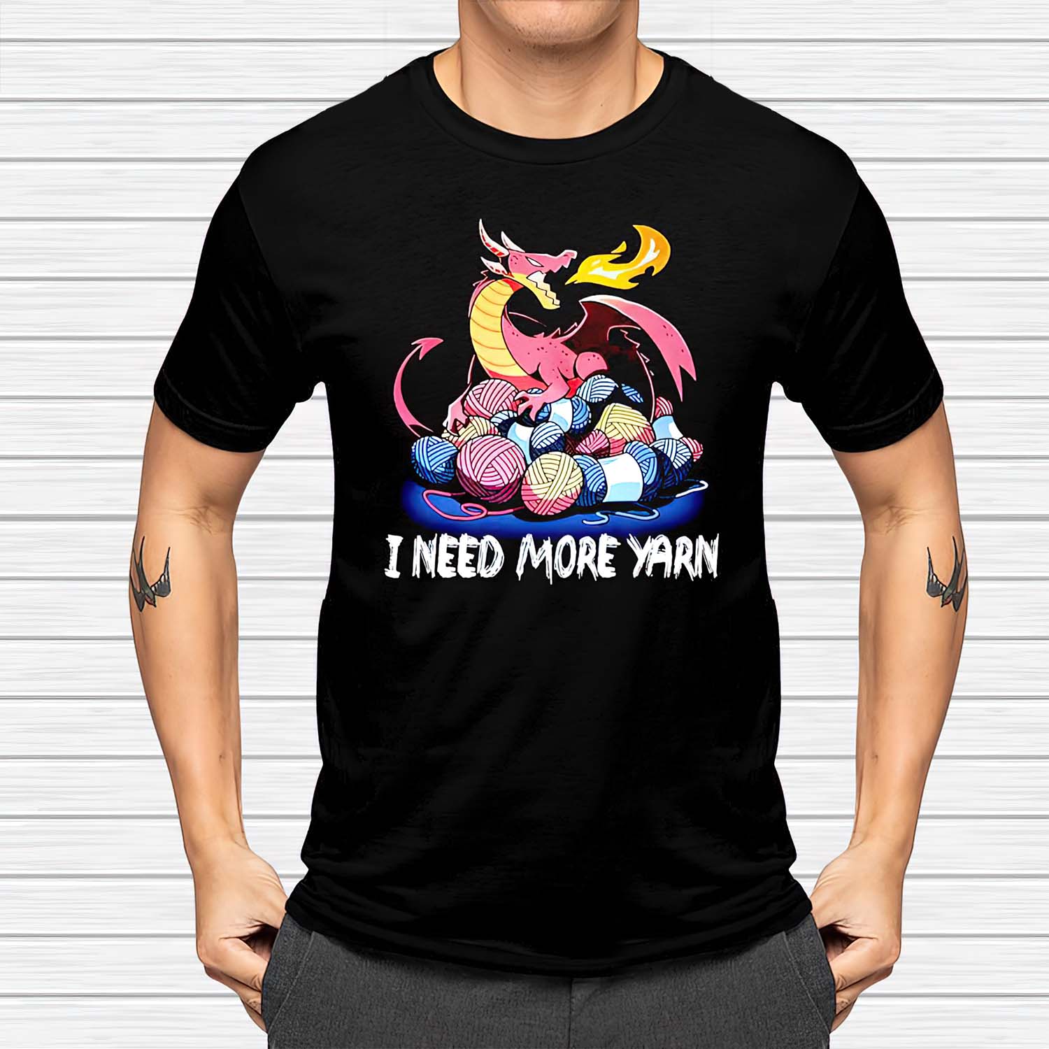 Dragon I Need More Yarn Shirt Dragon I Need More Yarn Shirt