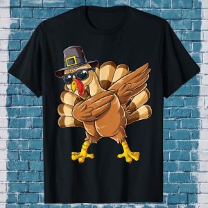 Dabbing Turkey Thanksgiving Shirt