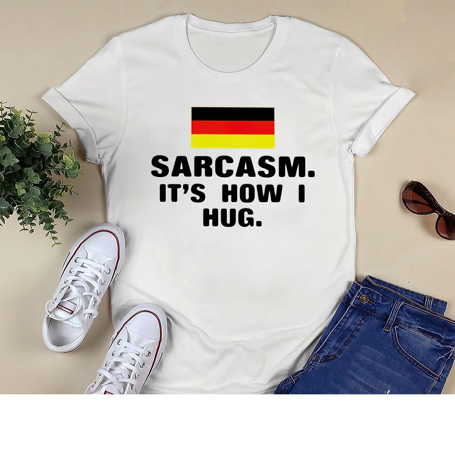 Germany Sarcasm It’S How I Hug Shirt