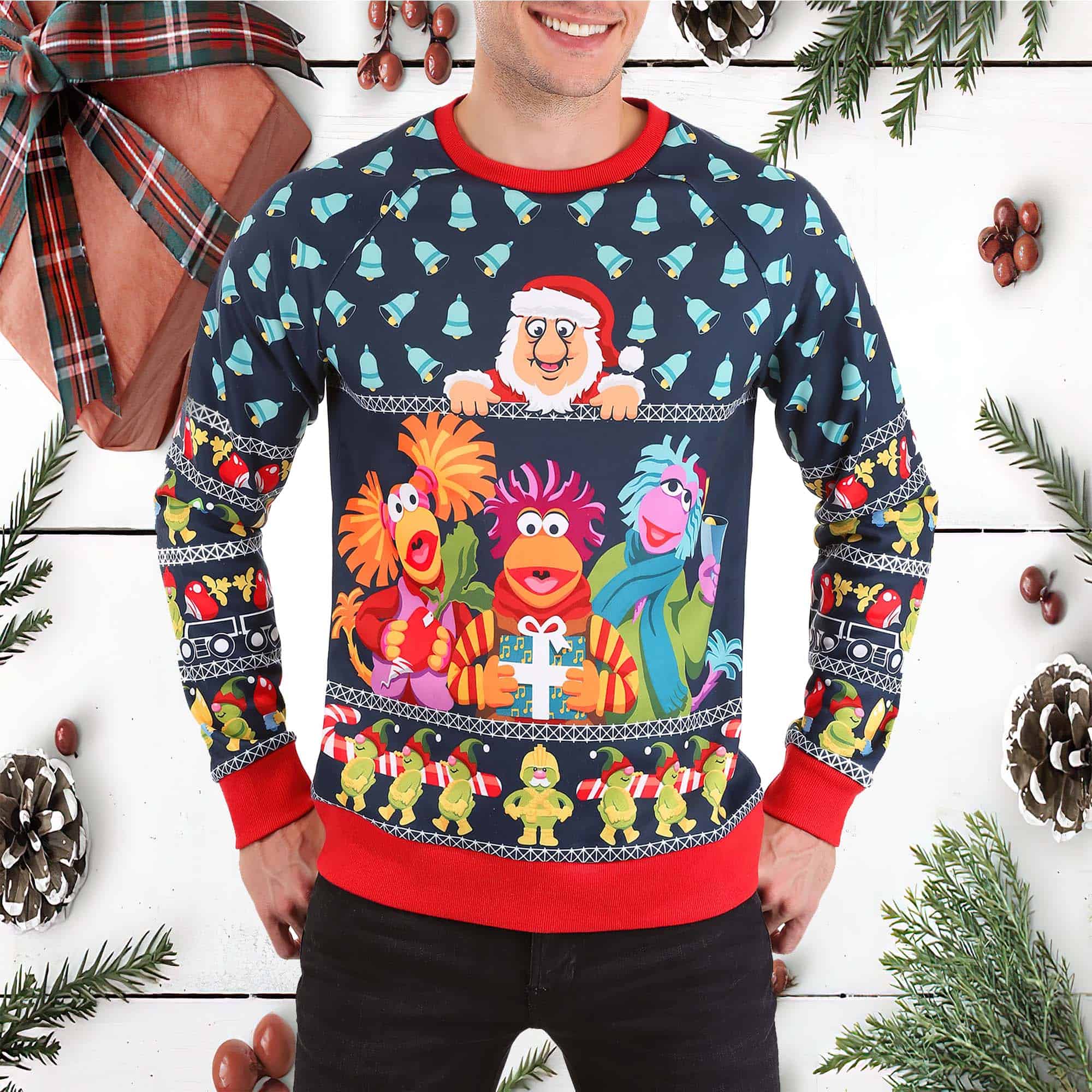 Fraggle Rock Sublimated Christmas Sweater