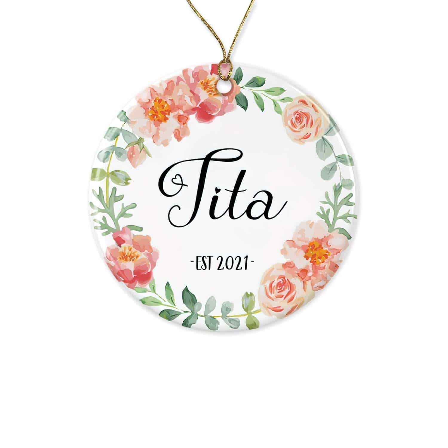 Tita Est 2021 Ornament Tita Est 2021 Ornament