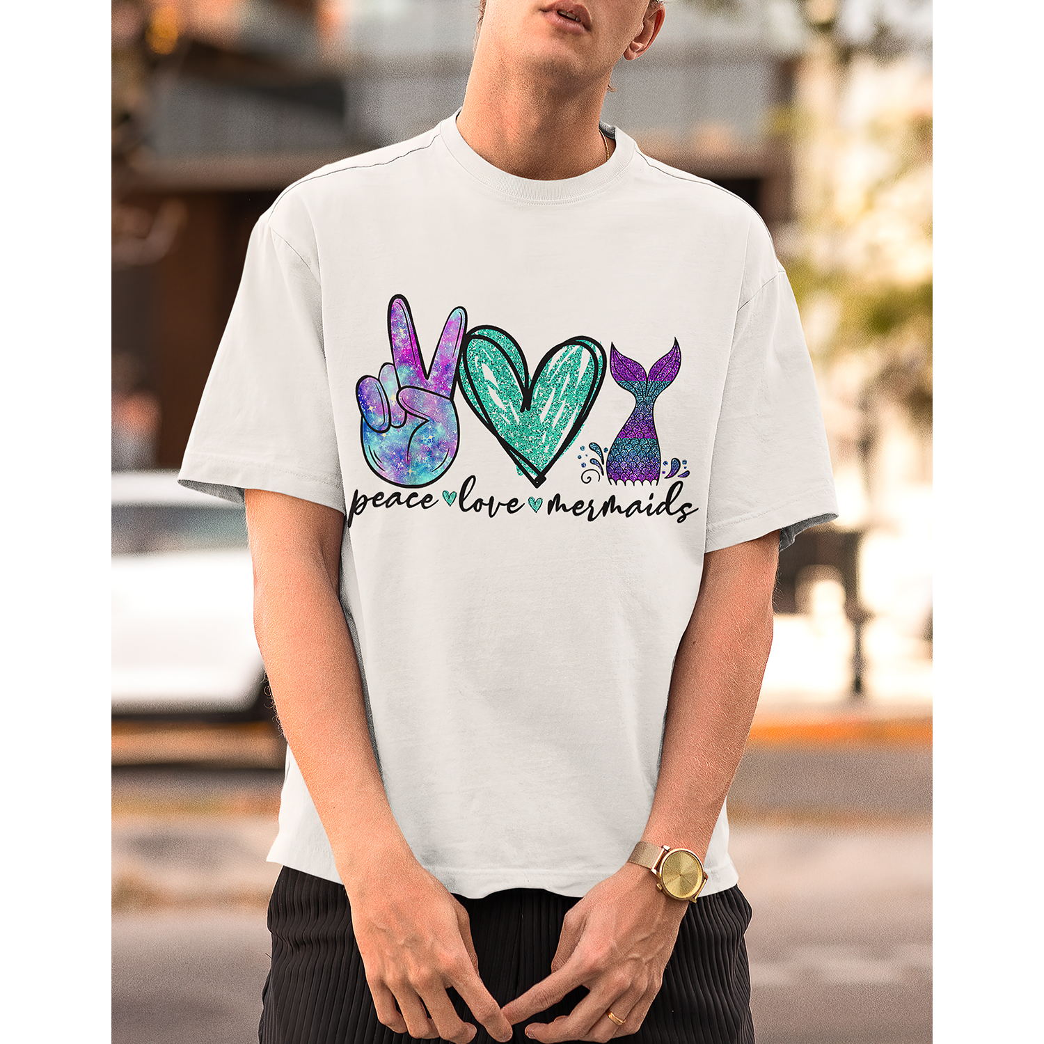 Peace Love Mermaids Shirt Peace Love Mermaids Shirt