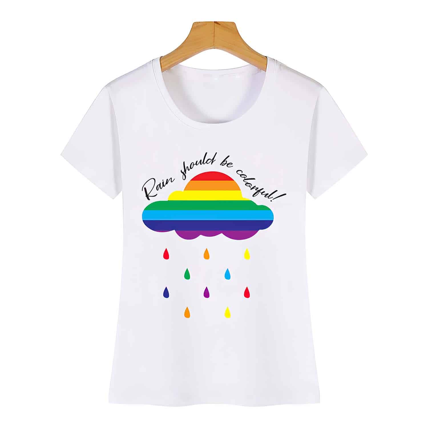Rain Rain Is So Gay Women Shirt