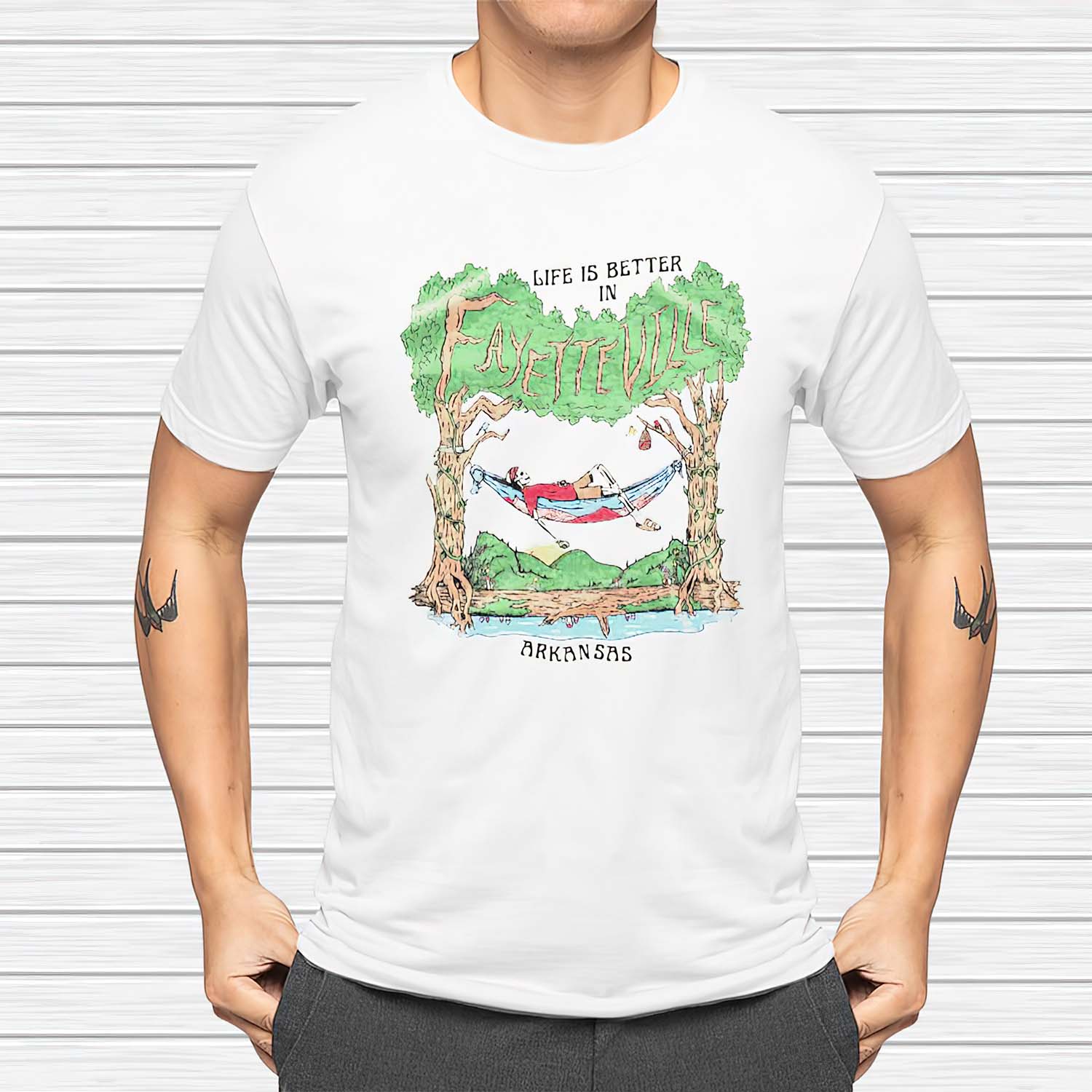Life Is Better In Fayetteville Arkansas Shirt Life Is Better In Fayetteville Arkansas Shirt