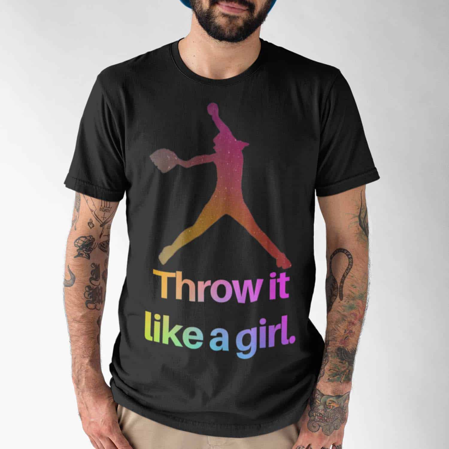Throw It Like A Girl Shirt Throw It Like A Girl Shirt