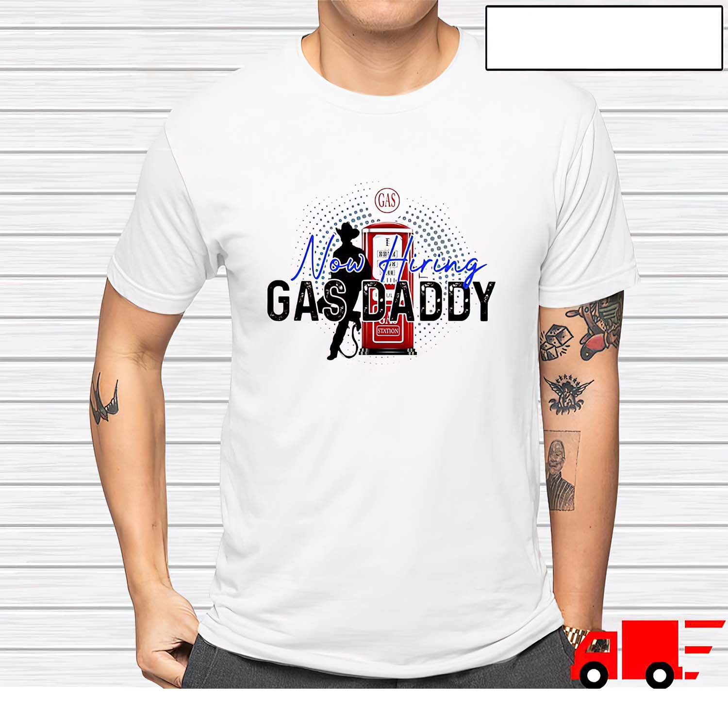 Now Hiring Gas Daddy Cowboy Shirt Now Hiring Gas Daddy Cowboy Shirt