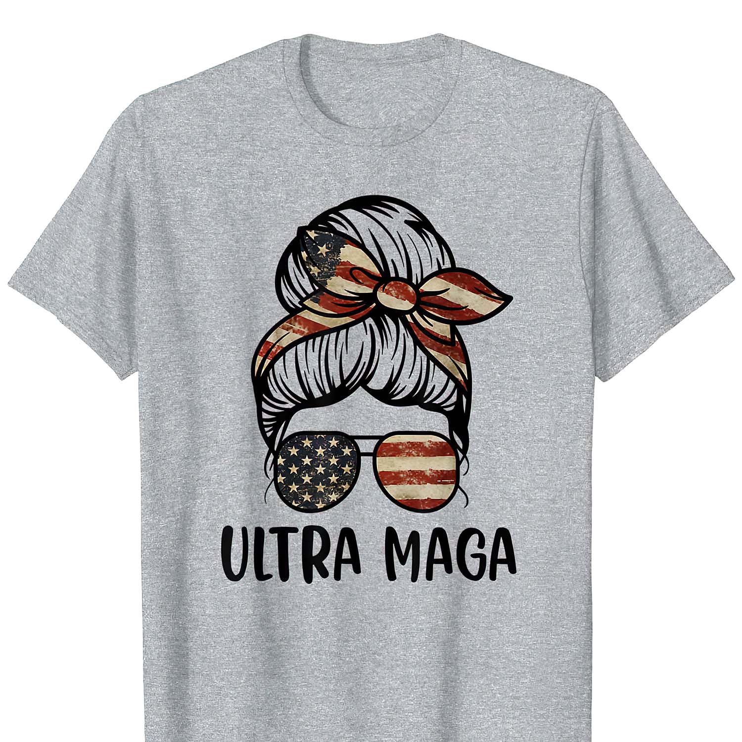 Messy Bun Ultra Maga Shirt Messy Bun Ultra Maga Shirt