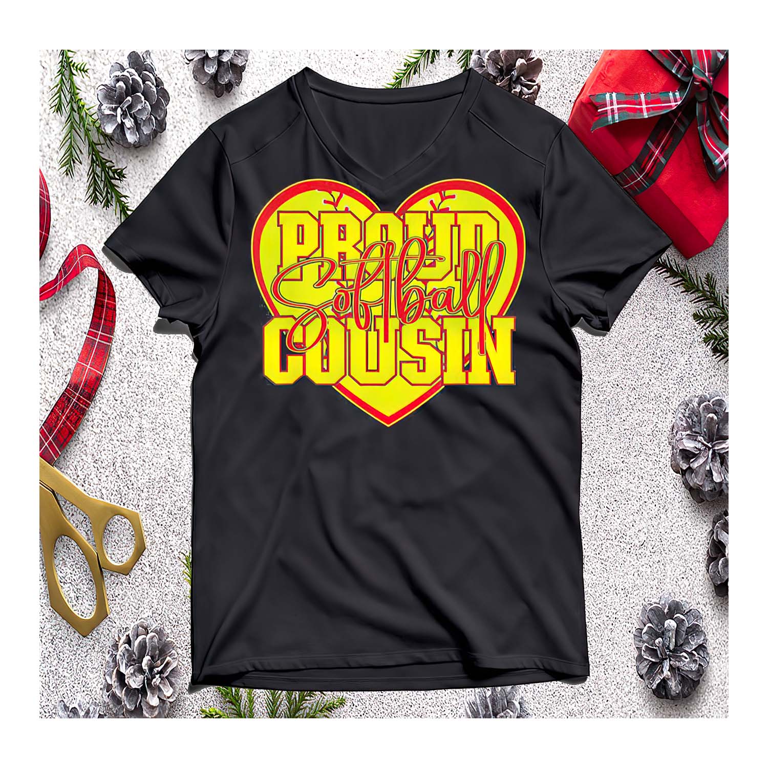 Proud Softball Cousin Shirt Proud Softball Cousin Shirt