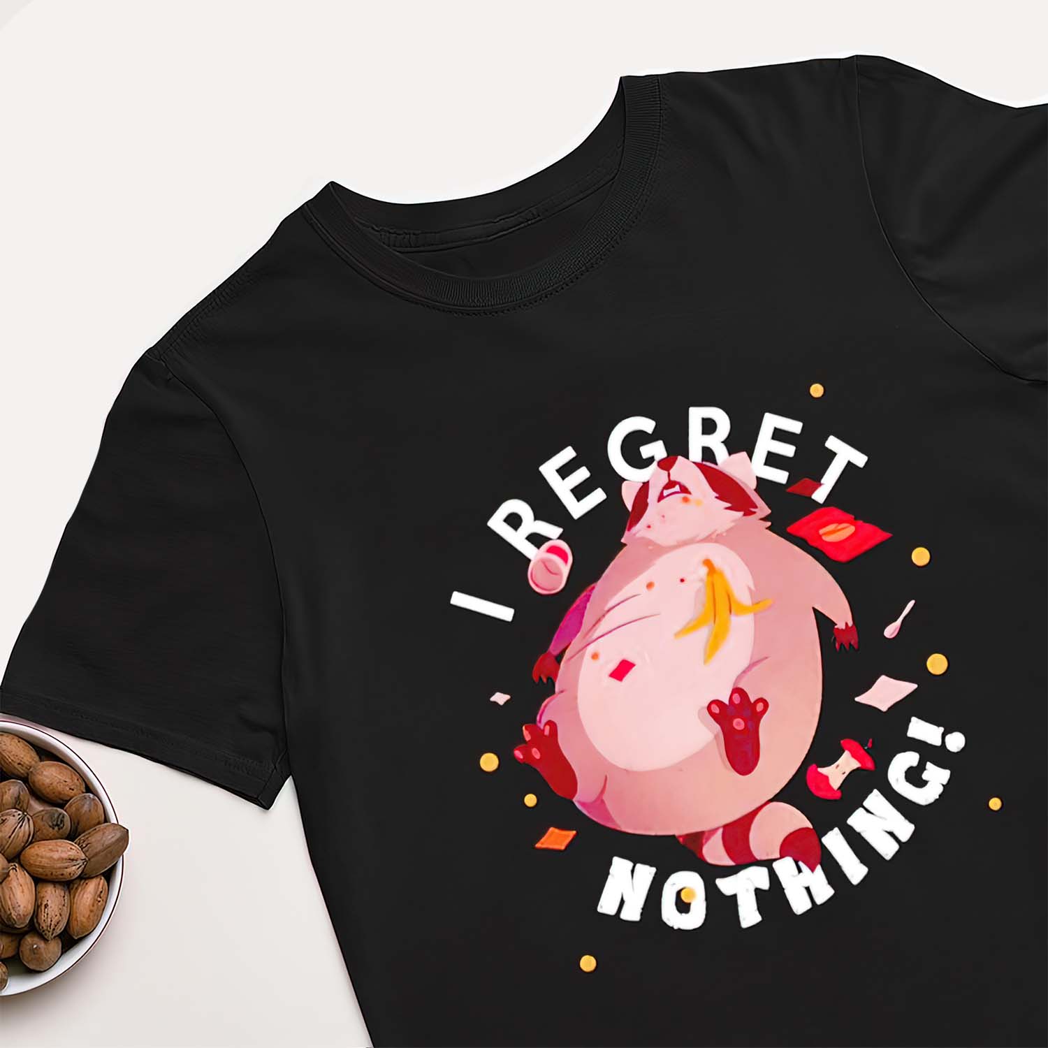 Raccoon I Regret Nothing Shirt Raccoon I Regret Nothing Shirt