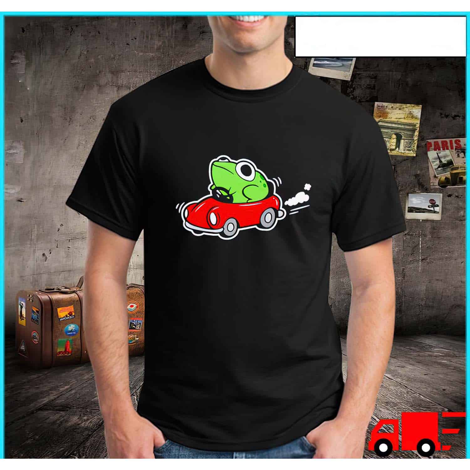 Frog Riding In A Car Shirt Frog Riding In A Car Shirt