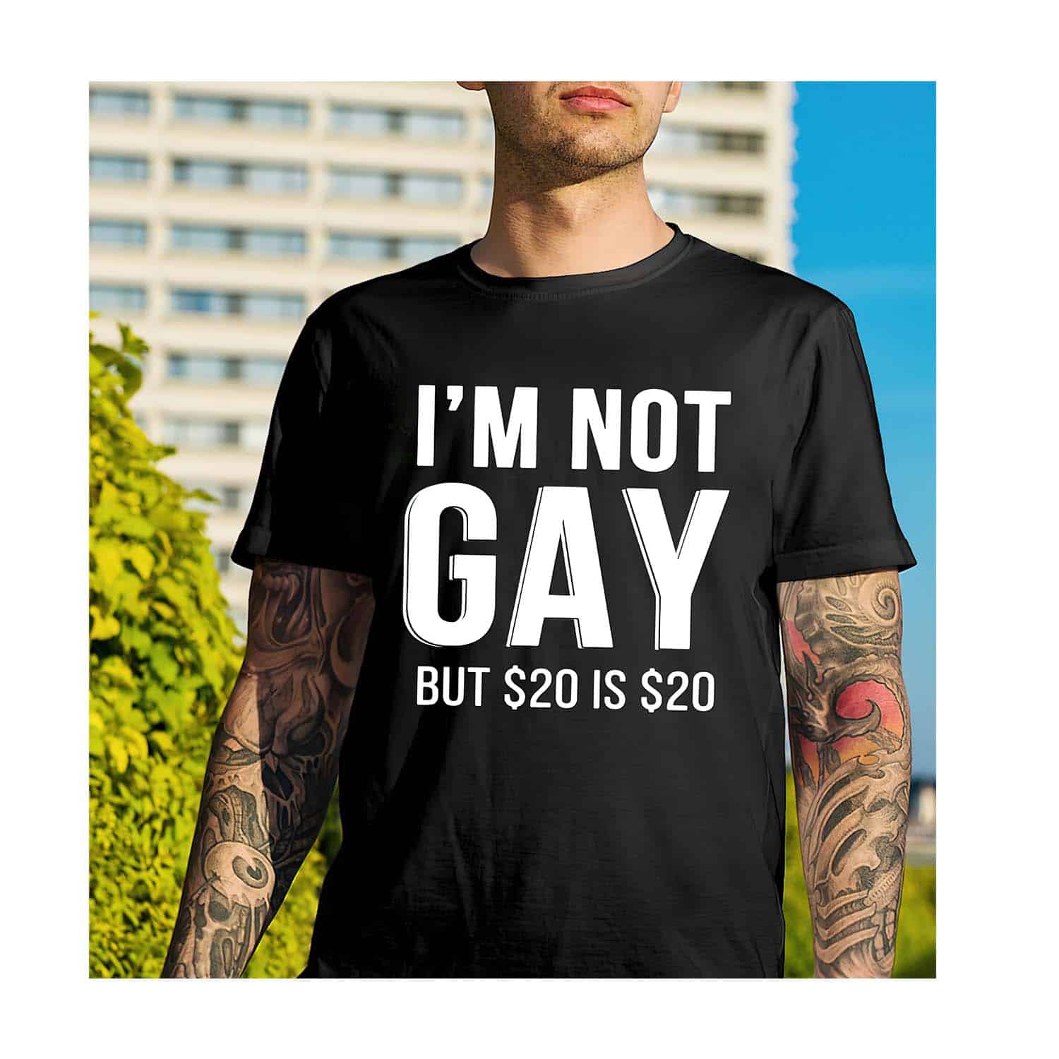 I’M Not Gay But 20 Is 20 Shirt