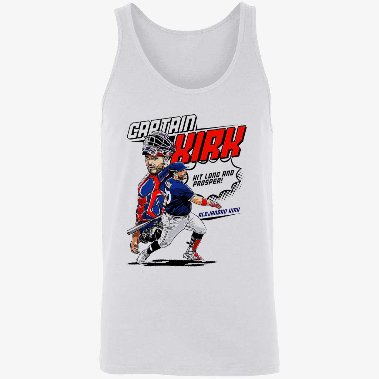 Captain Alejandro Kirk Hit Long And Prosper Shirt Captain Alejandro Kirk Hit Long And Prosper Shirt