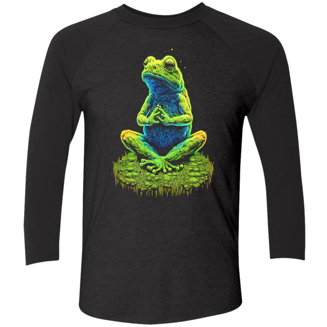 Trippy Frog Yoga Shirt Trippy Frog Yoga Shirt