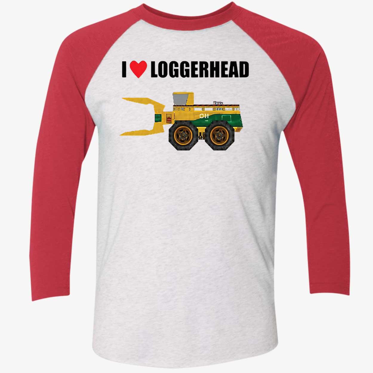 I Love Loggerhead Shirt I Love Loggerhead Shirt