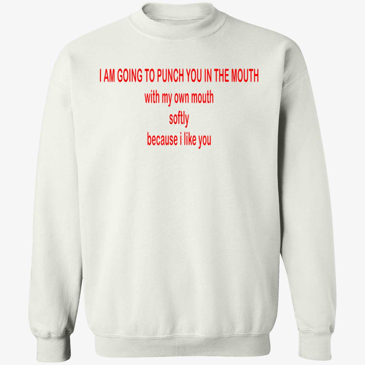 I Am Going To Punch You In The Mouth With My Own Mouth Softy Because I Like You Shirt I Am Going To Punch You In The Mouth With My Own Mouth Softy Because I Like You Shirt