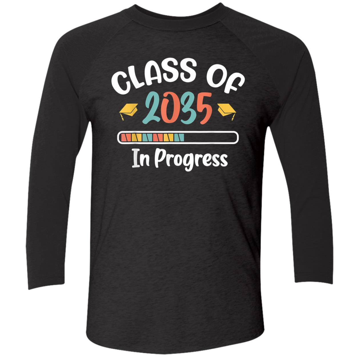 Class Of 2035 In Progress Shirt Class Of 2035 In Progress Shirt
