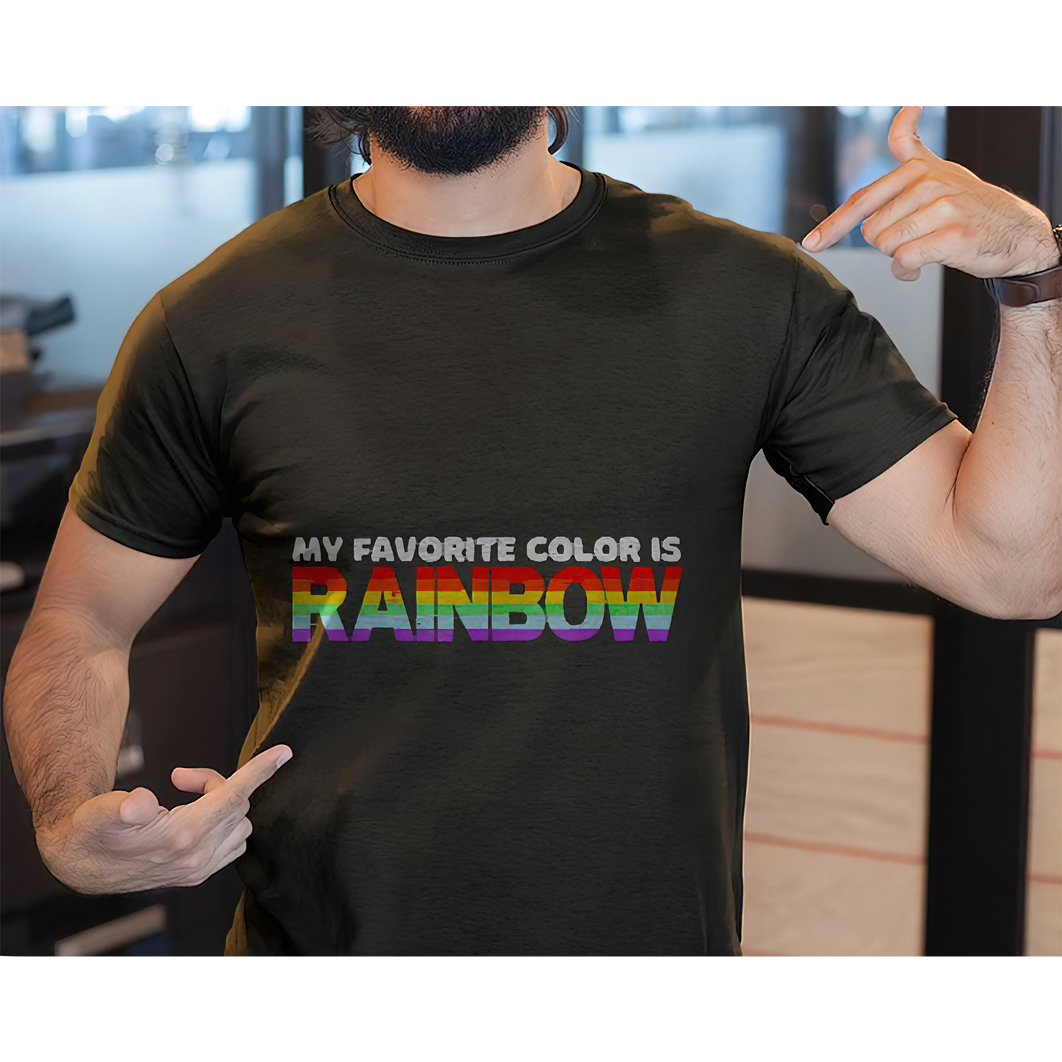 My Favorite Color Is Rainbow Shirt My Favorite Color Is Rainbow Shirt