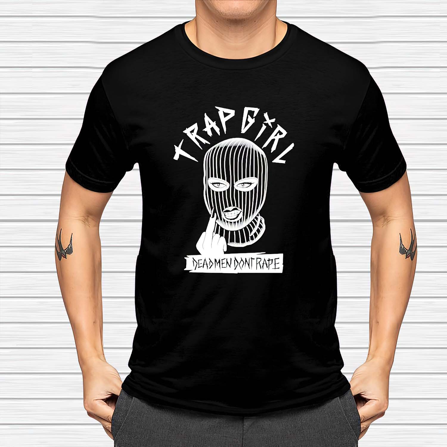 Trap Girl Dead Men Don’T Rape Shirt